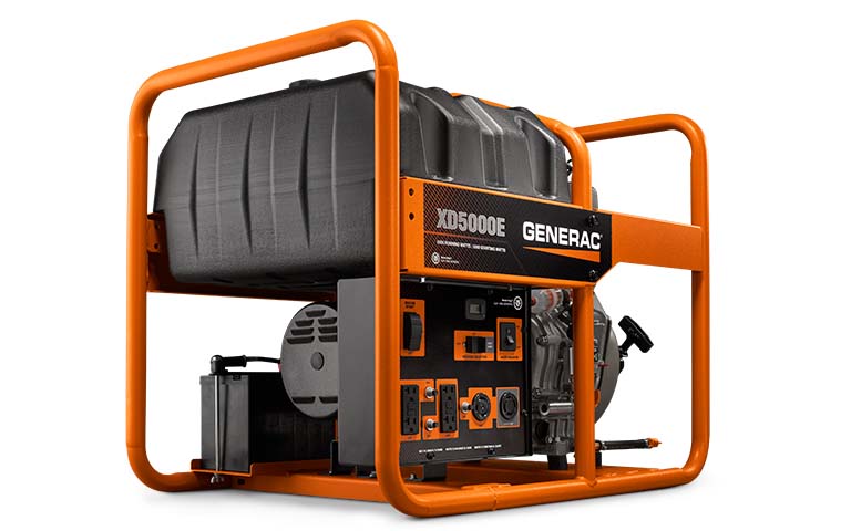 Portable Generator, 5000W | Diesel | Electric Start | 50ST