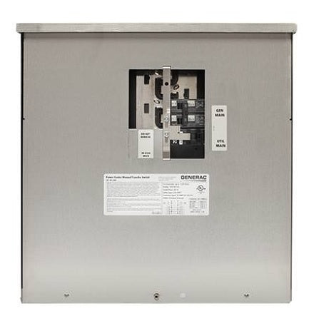 Whole House 200A Utility / 50A Generator Manual Transfer Switch